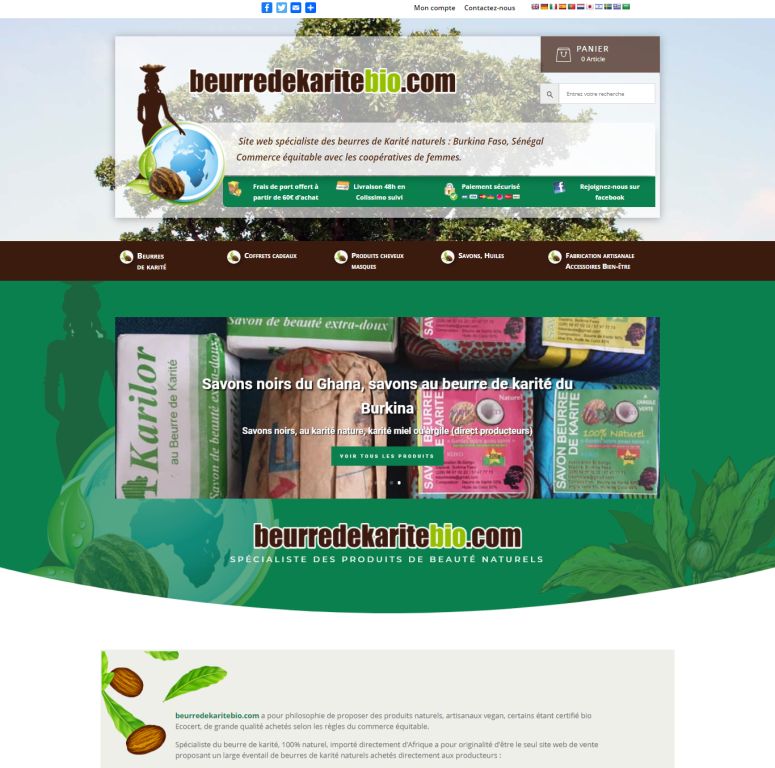 Beurre de Karité bio