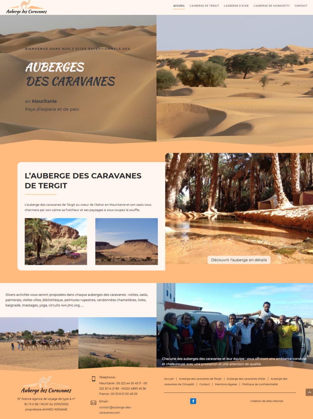 Auberge des caravanes