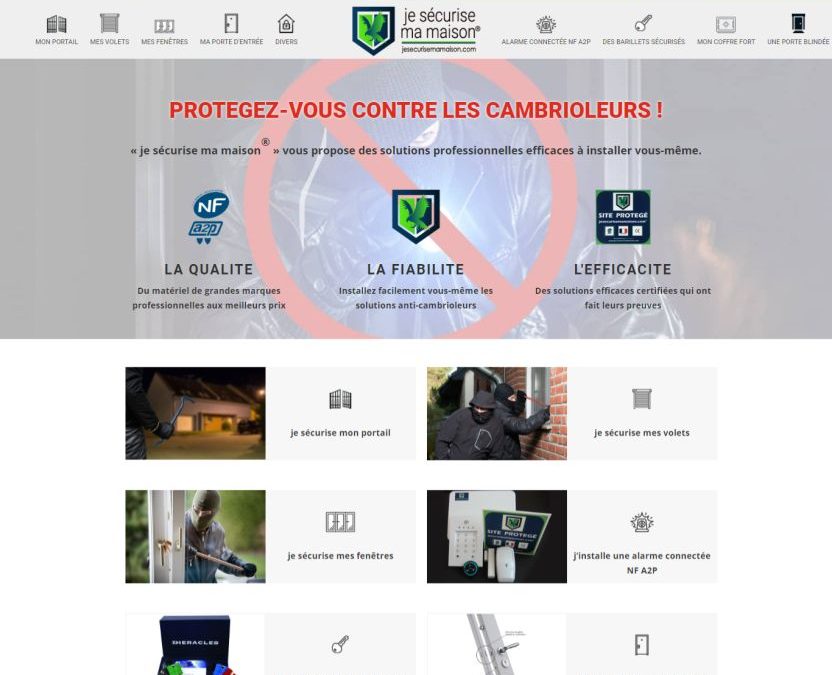 Je sécurise ma maison