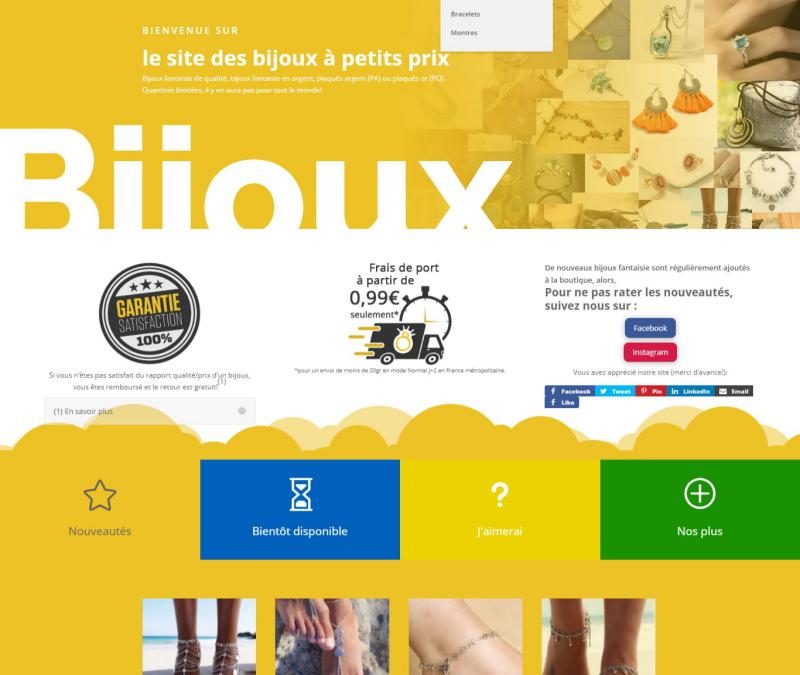 Le site des bijoux